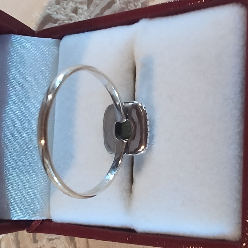 Turquoise 925 Sterling Silver Ring - Picture 4 of 5